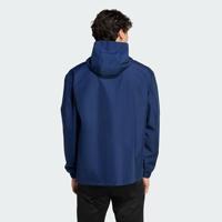 adidas Entrada 26 Allweather Trainingsjack Donkerblauw Wit - thumbnail