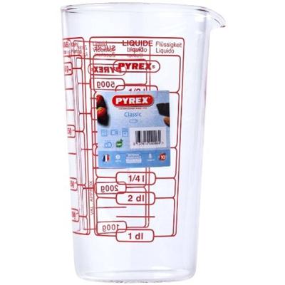 Pyrex maatbeker classic 0,5l glas Pyrex maatbeker classic 0,5l glas