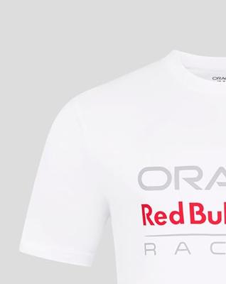 Red Bull Racing T-shirt - XXXXL - Large Front Logo T-shirt - Wit - Max Verstappen