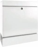 Burg Wächter 42040 SEATTLE 848 W Brievenbus Staal Wit Sleutelslot - thumbnail