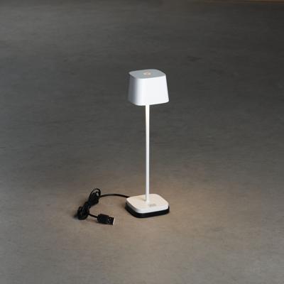 Konstsmide 7829-250 Capri LED-accutafellamp 2.2 W Warmwit Wit