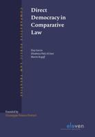 Direct Democracy in Comparative Law - Elisabetta Palici Di Suni - eBook (9789462748491) - thumbnail