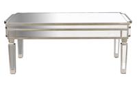 Hoofdtafel Home ESPRIT Spiegel Hout MDF 108 x 61 x 44 cm - thumbnail