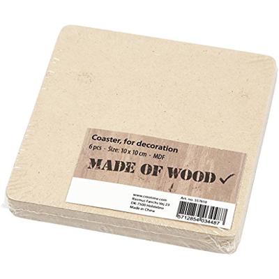 Creativ Company Onderzetters mdf, 6st.