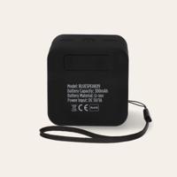 Draadloze luidspreker met Bluetooth Kubic Box KSIX BIG-S1904069 300 mAh 5W Zwart - thumbnail