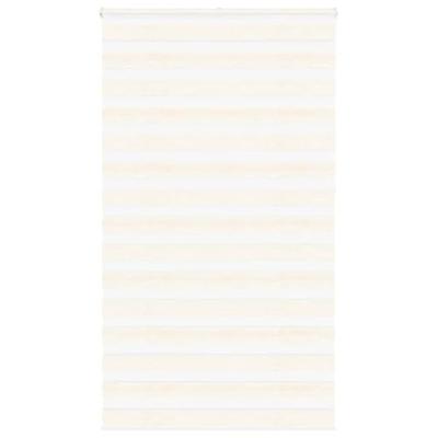 Zebra rolgordijn 125x230 cm stofbreedte 120,9 cm marmerbeige