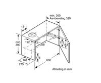 Siemens iQ100 LI64MB521 afzuigkap Onderbouw Grijs, Zilver 389 m³/uur A+++ - thumbnail