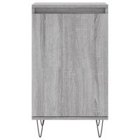 Dressoirs 2 st 40x35x70 cm bewerkt hout grijs sonoma - thumbnail