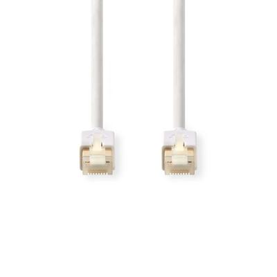 Netwerkkabel CAT6 S/FTP | RJ45 (8P8C) male - RJ45 (8P8C) male | 0,25 m | Wit