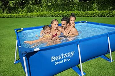 Bestway Zwembad rechthoek steel pro L259 x B170 x H61cm