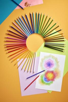 Faber Castell FC-111260 Kleurpotlood Faber-Castell Castle Zeskantig Karton Etui 60 Stuks
