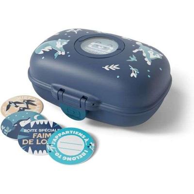 Lunchbox - MONBENTO - Luchtdichte snackbox - MB Gram Wolf