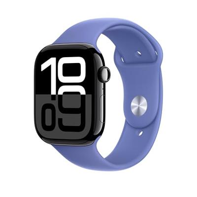 Apple Watch Band - Sportbandje - 46 mm - Violetblauw - M/L
