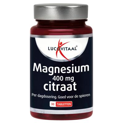 Lucovitaal Magnesium Citraat 400mg Tabletten Lucovitaal Magnesium Citraat 400mg Tabletten