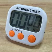Digitale keuken timer elektronische alarm magnetische backing met LCD-display voor koken bakken sport games Office (oranje) - thumbnail