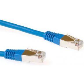 ACT FB9603 LSZH SFTP CAT6 Patchkabel Blauw - 3 meter