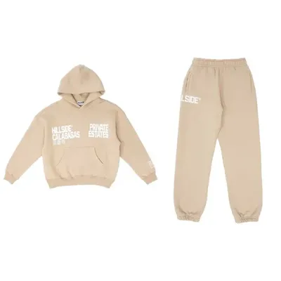 Hillside Calabasas Trainingspak Dames Beige - Maat L - Kleur: Beige | Soccerfanshop Hillside Calabasas Trainingspak Dames Beige - Maat L - Kleur: Beige | Soccerfanshop