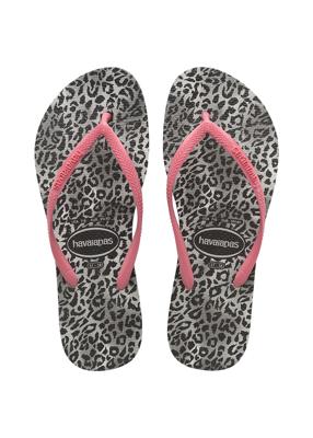Havaianas Slim Leopard black Zwart Havaianas Slim Leopard black Zwart
