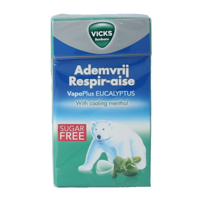Vicks Ademvrij eucalyptus suikervrij 40 Gram