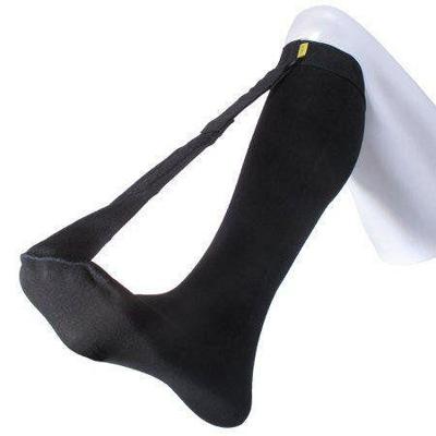 Bauerfeind Hielspoor Sok Strassburg Basko - S - Universeel - Zwart