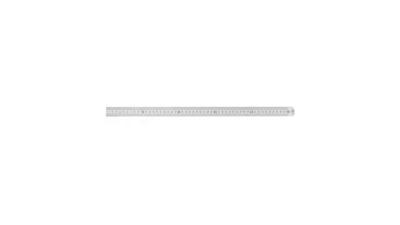 Connex COX700030 Stalen Meetlat 30cm RVS Connex COX700030 Stalen Meetlat 30cm RVS