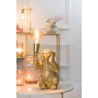 Tafellamp Monkey goud - thumbnail