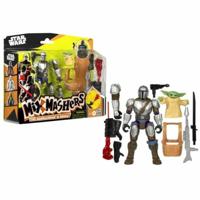 MixMashers Star Wars Mando en Grogu Deluxe - thumbnail