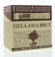 Amanprana Gula java brut stick 50 x 4 gram bio 200 Gram - thumbnail