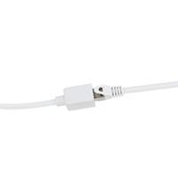 LogiLink CQX091S RJ45 Netwerkkabel, patchkabel CAT 6A S/FTP 10.00 m Wit Vlambestendig, Halogeenvrij, Afscherming gevlochten 1 stuk(s) - thumbnail