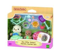 Sylvanian Families 5804 zeeotter zussen splashy snorkel set - thumbnail