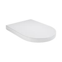 Toiletzitting BWS Vesta Soft-close Tbv Wandcloset 52cm Mat Wit - thumbnail