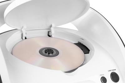 Fenton SBS30W karaoke systeem met CD-speler en microfoonset