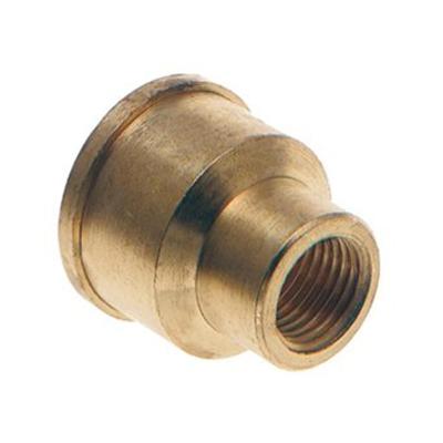 Bonfix messing verloopsok - 1/2 x 3/8 Binnendraad