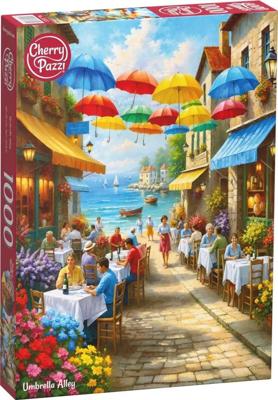 Umbrella Alley Puzzel 1000 Stukjes