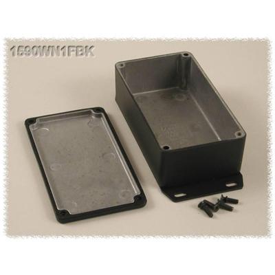 Hammond Electronics 1590WN1FBK Universele behuizing 121 x 66 x 40 Aluminium Zwart 1 stuk(s)
