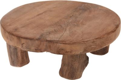 Tafel Teak Dia 20Xh7 cm - Nampook