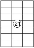 Etiket quantore 70x42.4mm 315st - thumbnail