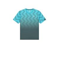 K-Swiss sport T-shirt blauw/grijs - thumbnail