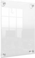 Nobo Premium Plus verplaatsbaar acryl informatiebord, wandgemonteerd, ft A4 - thumbnail