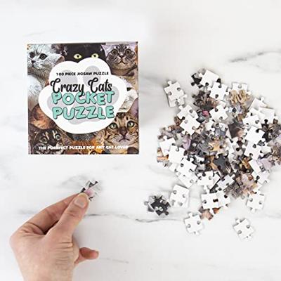 Gift Republic Pocket Puzzles - Gekke Katten