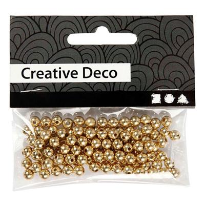 Creativ Company Kralen goud, 100st.