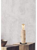 Home sweet home tafellamp Billy large - houten tak - thumbnail