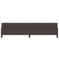 Boxspring bed Bruin 90 x 200 cm Stof, Engineered Hout - thumbnail