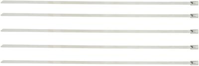 SILENT SPORT kabelbinders stainless steel cable tie 300mm 5pcs.