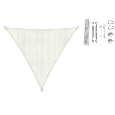 Driehoek schaduwdoek 4,00x4,00x4,00 m Arctic White Shadow Comfort - Shadow comfort