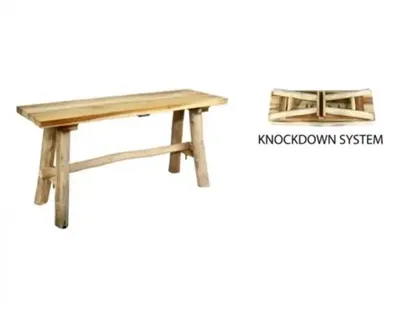 Bank teak l100b31h48cm Bank teak l100b31h48cm