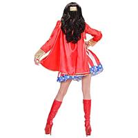 Super Hero dames outfit - thumbnail