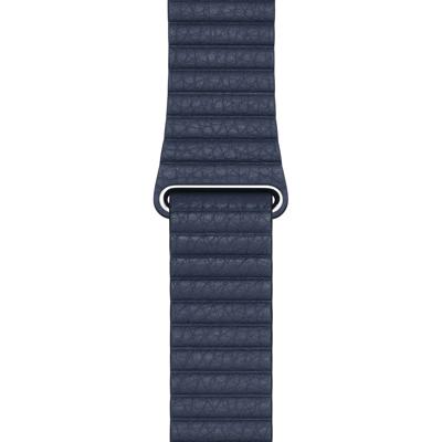 Apple Leather Loop Apple Watch medium 42mm / 44mm / 45mm / 49mm Diver Blue