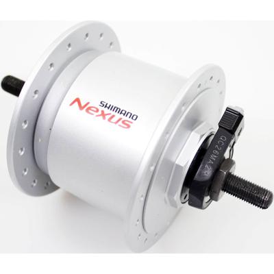 Naafdynamo Shimano Nexus DH-C3000-3N 3 Watt - 36 gaats - velgrem - zilver Naafdynamo Shimano Nexus DH-C3000-3N 3 Watt - 36 gaats - velgrem - zilver