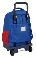 Schoolrugzak met Wielen F.C. Barcelona Blauw Kastanjebruin 33 X 45 X 22 cm - thumbnail